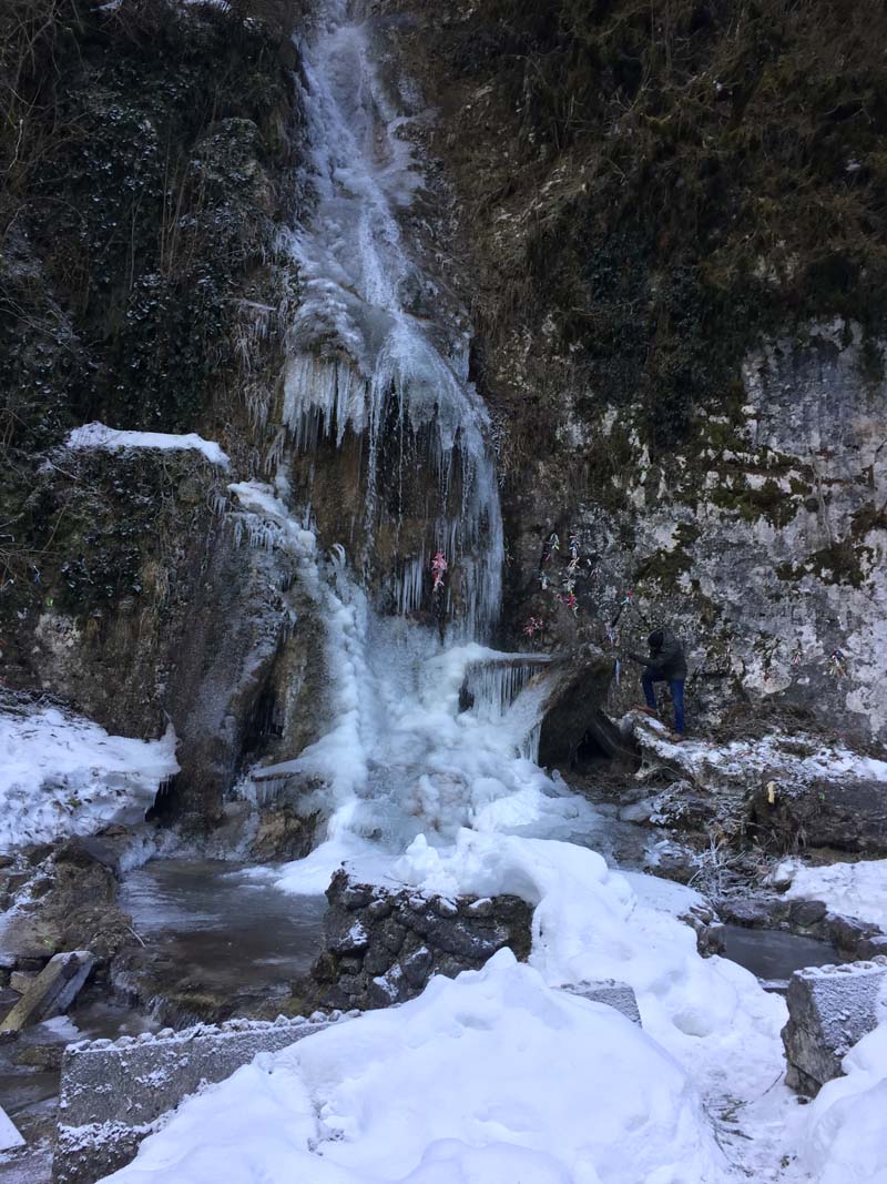 'водопад мужские слезы Абхазия